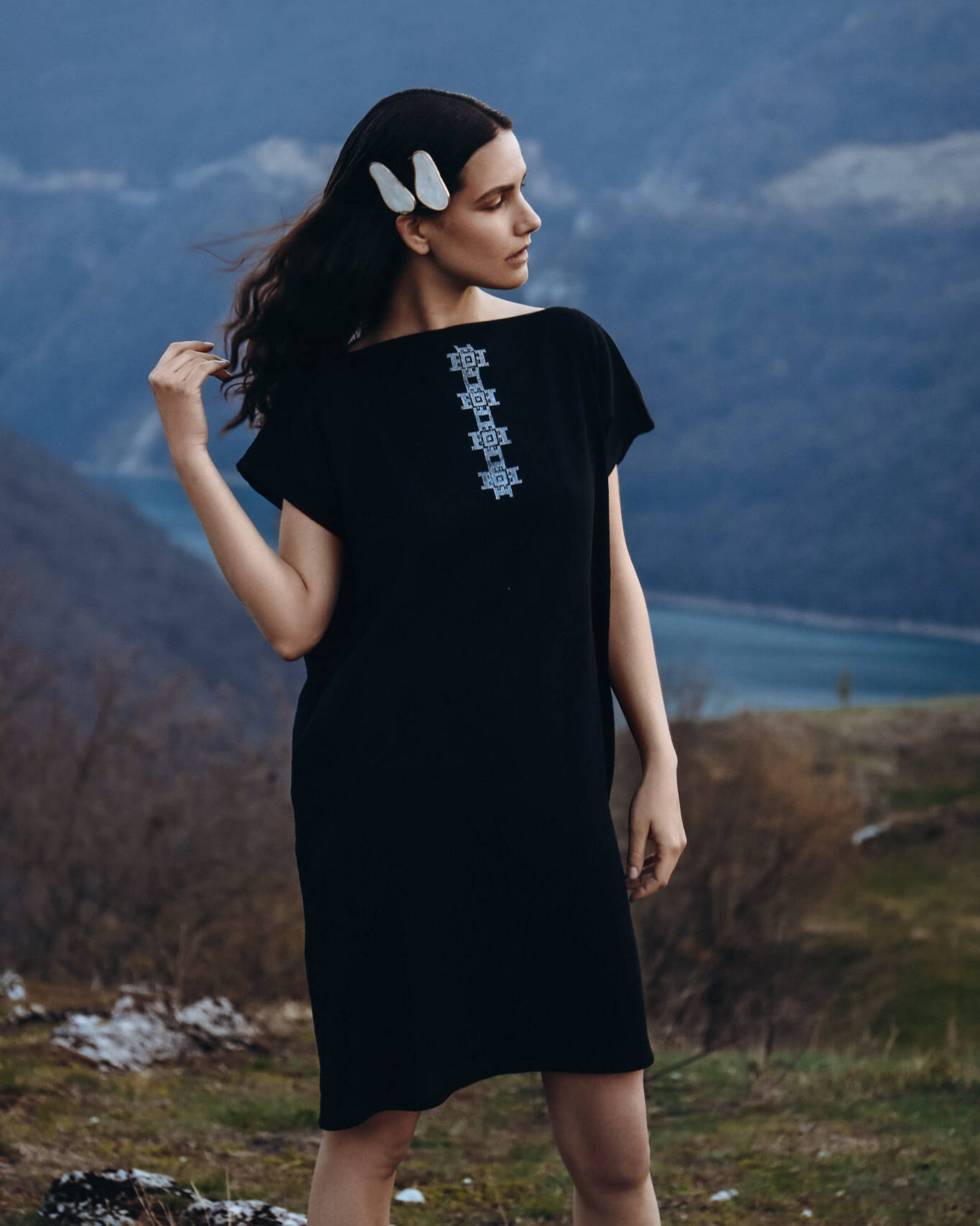 ZMIJANJE.design Collection VRELO Minimalistic Dress by Alexis Qū
